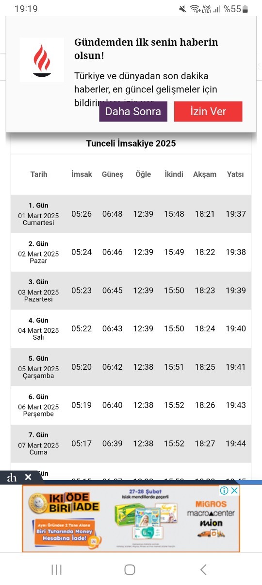 Arkadaşlar imsak yazan yerlerde mi sahuru bitirmiş olmam gerekiyor?