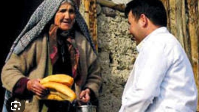 Mazlumlara el uzatır mısınız?