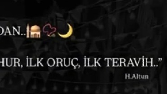 Ramazan'a hazır hissediyor musunuz? Sahura sabahlamalara hazır mısınız?