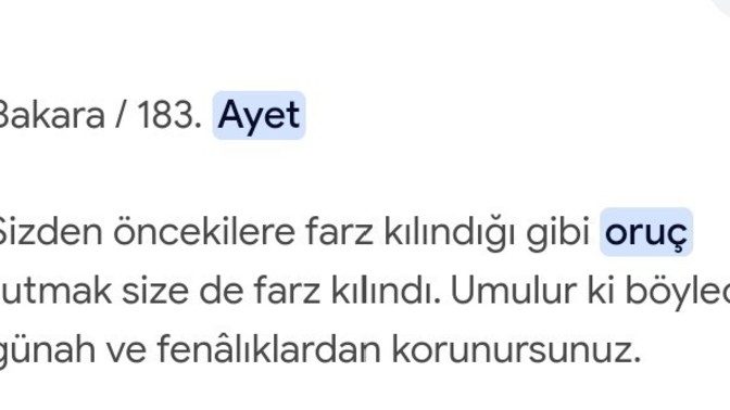 Neden 30 gün oruç tutarız anlamıyorum?