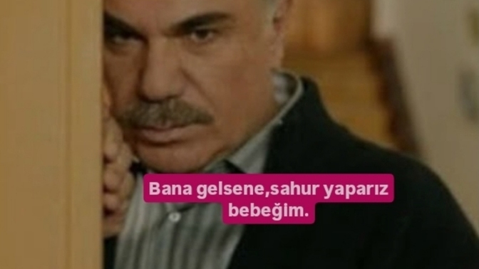Sahurcu tayfa napıyosunuz bakalım?