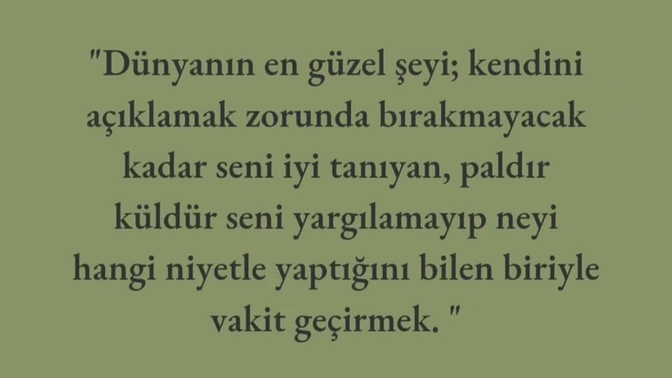 Çevrenizde böyle biri var mı?