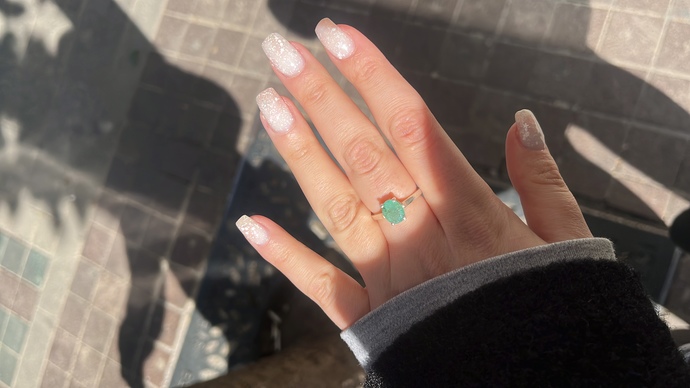 Sizce yeni tırnaklarım nasıl olmuş? 💅🏻🍬?
