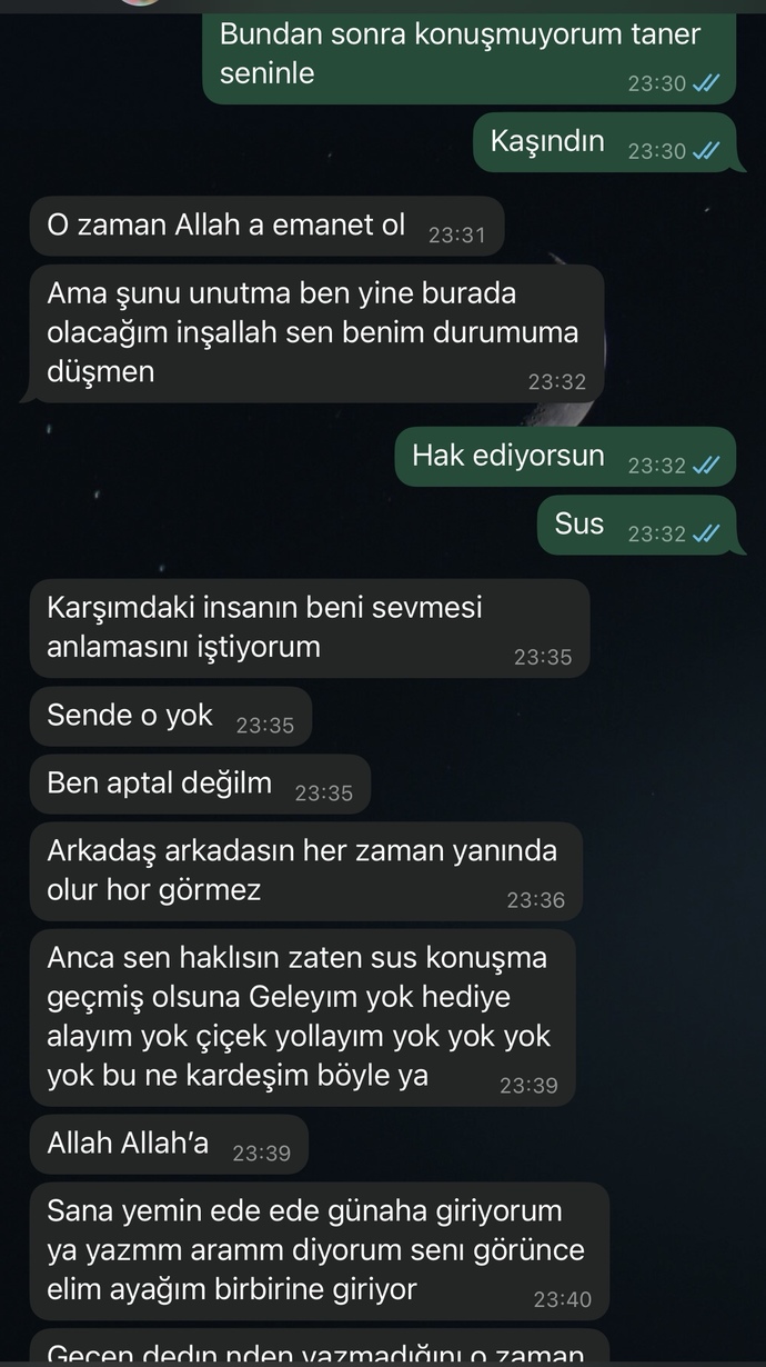 İş yerinden biri ve evli beni sevdiğini söyledi evli olduğunu bunun doğru olmadığını söylediğim halde böyle sizce napayım?