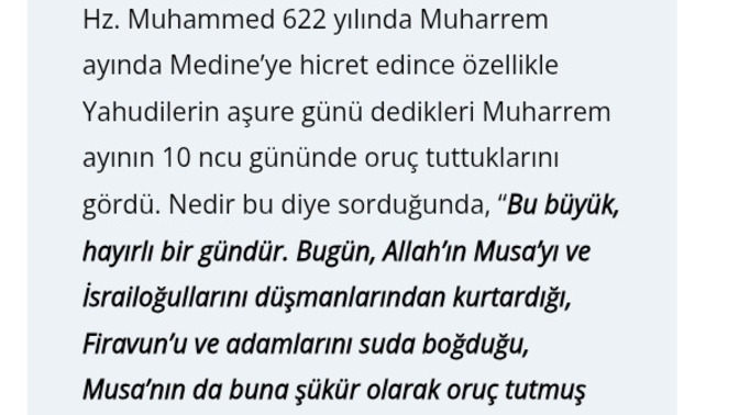 Orucun tarihini hiç araştırdınız mı? İlk Yahudiler tutuyormuş sonra?