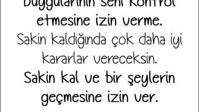 Sinirlenince nasıl sakin kalırsın?