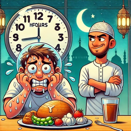 Kaç gün oruç tutabileceğinizi tahmin edeyim mi?