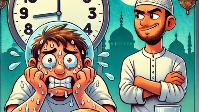 Kaç gün oruç tutabileceğinizi tahmin edeyim mi?