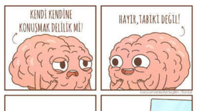 Kendi kendinize konuşurken rezil olduğunuz bir an var mı, kendi kendilerine konuşanlar sorunlu mudur?