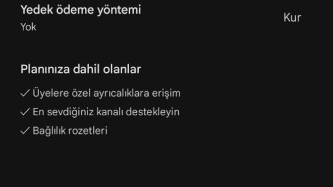 Üyelik iptal olmuşmu?