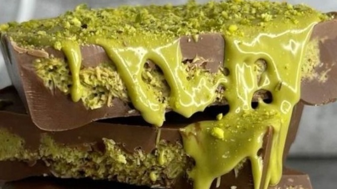 Dubai çikolatası severmisiniz🍫💚😋?