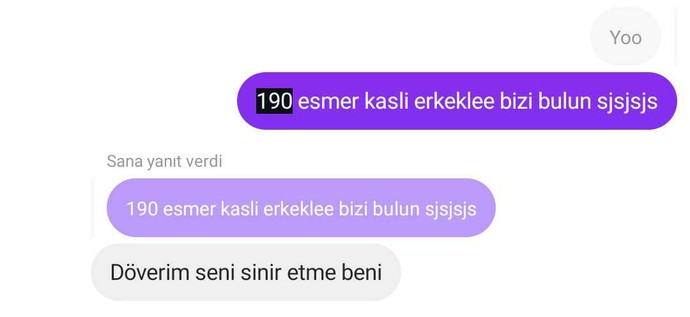 Sinir etmek istediğiniz kişinin yollarını biliyor musun?