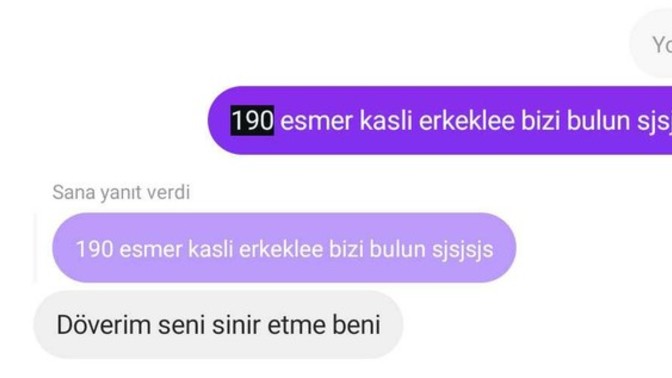 Sinir etmek istediğiniz kişinin yollarını biliyor musun?