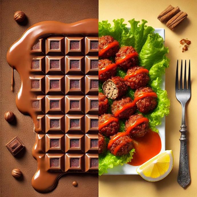 Çiğköfte mi çikolata mi?