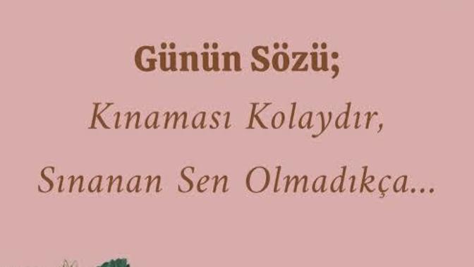 İnsan kınadığını yaşamadan ölmezmiş sözü sizce doğru mu?