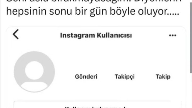 Seni asla bırakmayacağım sözü hep havada mı kalıyor?