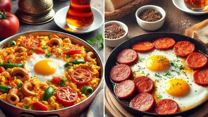 Menemen mi Sucuklu Yumurta mi?