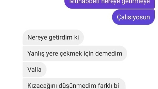 Erkek arkadaşımı yanlış mı anladım niyeti neydi sizce?