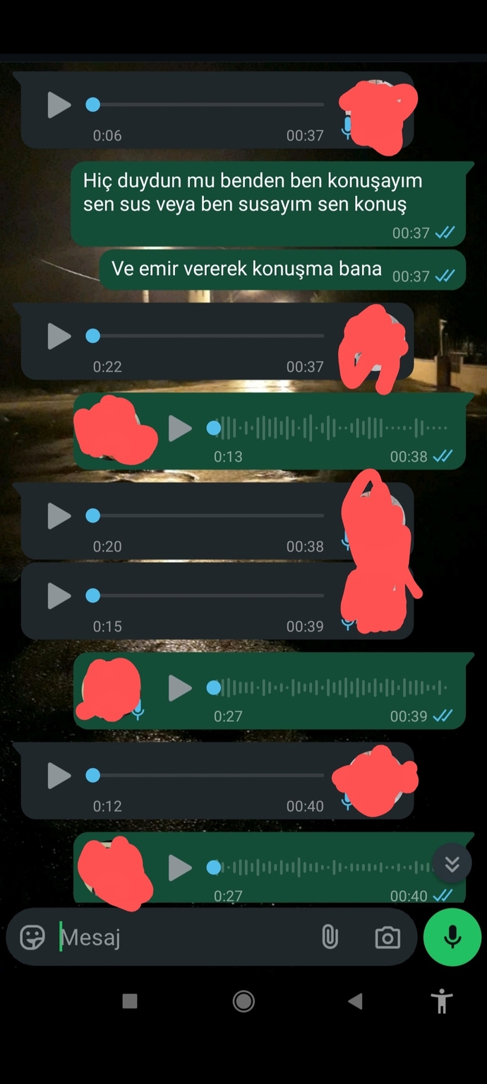 Kızdan ayrıldım Sizce kim haklı?