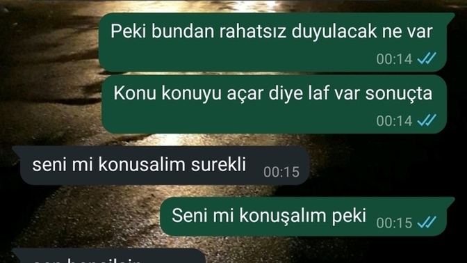 Kızdan ayrıldım Sizce kim haklı?