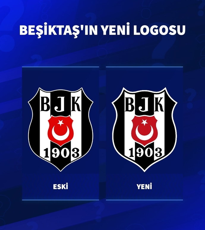 Beşiktaş logosunu yenilediğini duyurdu. Sizce nasıl olmuş?
