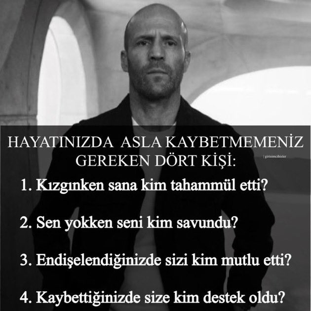 Hayatınız da böyle insanlar var mı?