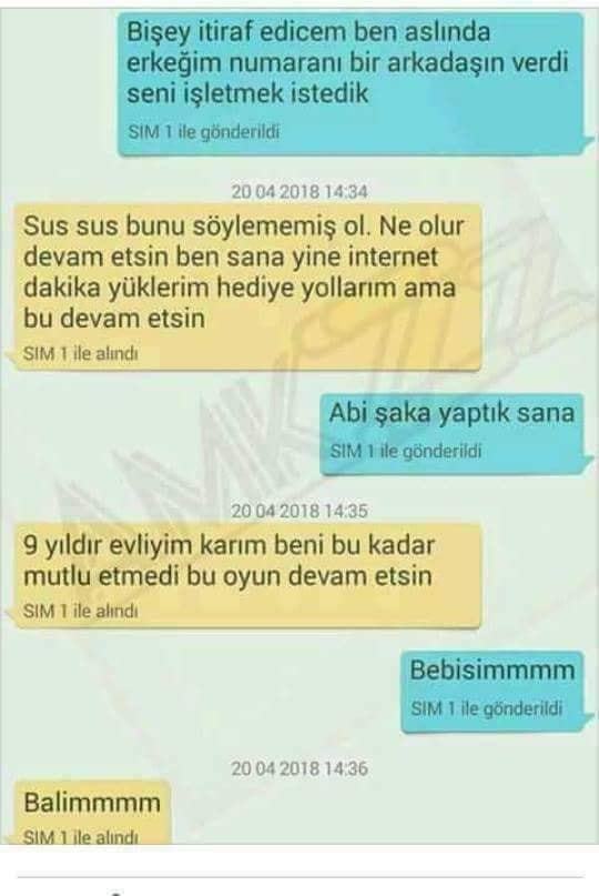 Karşı tarafın fake olduğunu bile bile konuşmaya devam eder misiniz?
