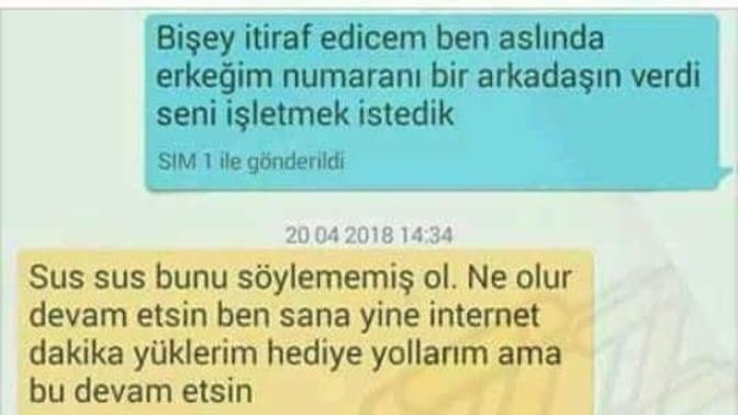 Karşı tarafın fake olduğunu bile bile konuşmaya devam eder misiniz?