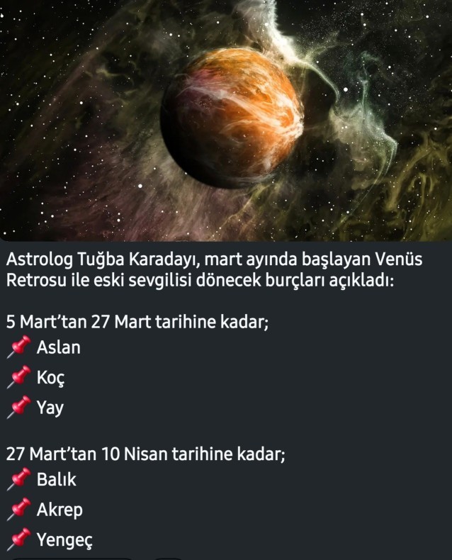 Venüs retrosunda hangi burç eski sevgilisine dönüyor? Listede sizin eski sevgilinizin burcu var mı?