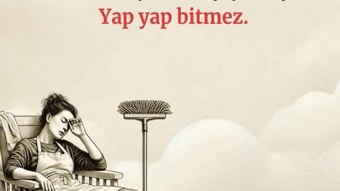 Ev işleri gerçekten bitmek bilmiyor nereye kadar böyle devam eder?