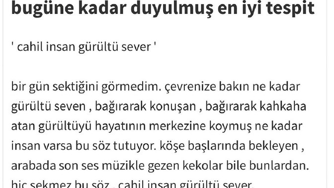 Gürültüye tahammül seviyeniz ne?