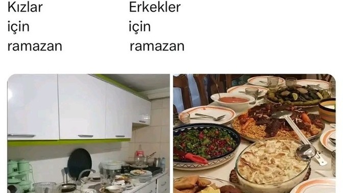 Kadın ve erkek için ramazan nedir?