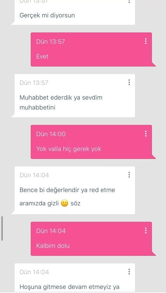 Sevgilisi olan bir kızın buradan böyle bir mesajlaşmaya dahil olması normal mi?