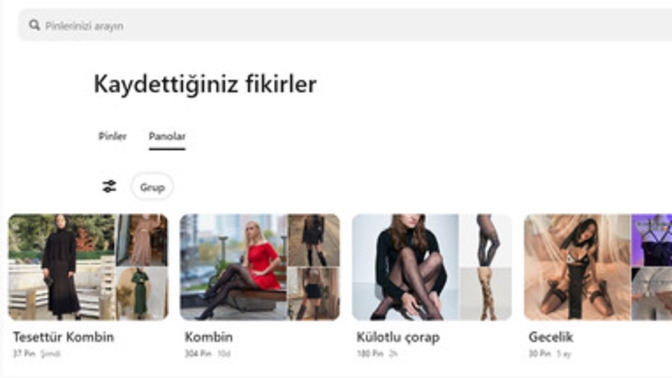 Kızlar, Bu Pinterest panolarından hangisinin içine bakmak istersiniz?