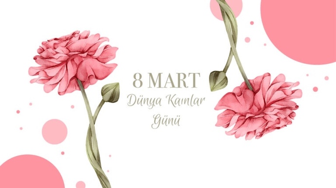 8 Mart Dünya Kadınlar Günümüzü şimdiden Kutlarım. Hediye bekliyor musunuz 🩷?