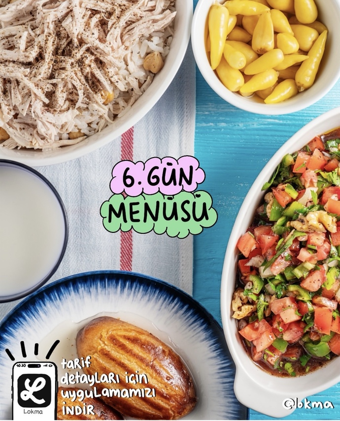 İftara tavuk pilav ile sokak lezzetleri menüsü nasıl olur?