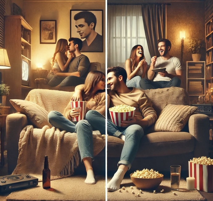 Sevgiliyle mi yoksa kankayla mı film izlemek daha keyifli?