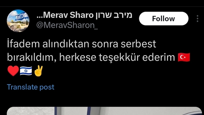 Türk vatandaşı, İsrail askeri serbest bırakıldı! Ne düşünüyorsunuz?