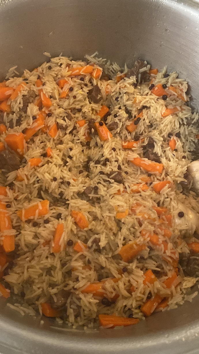 Özbek pilavı bilir misiniz /sever misiniz?