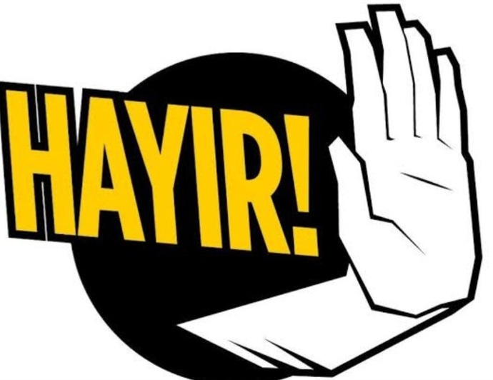 Ayıp olmasın diye Hayır diyemeyenler burada mı?