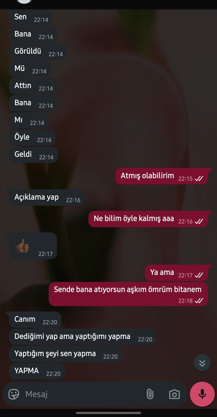 Görüldü gördüğünde ne hissediyorsun?