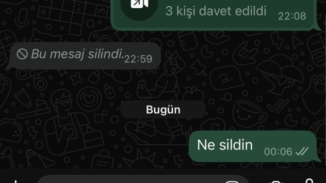 Bu mesaj silindi bildirimi sizde ne uyandırıyor, karşılaşınca ne hissediyorsunuz?