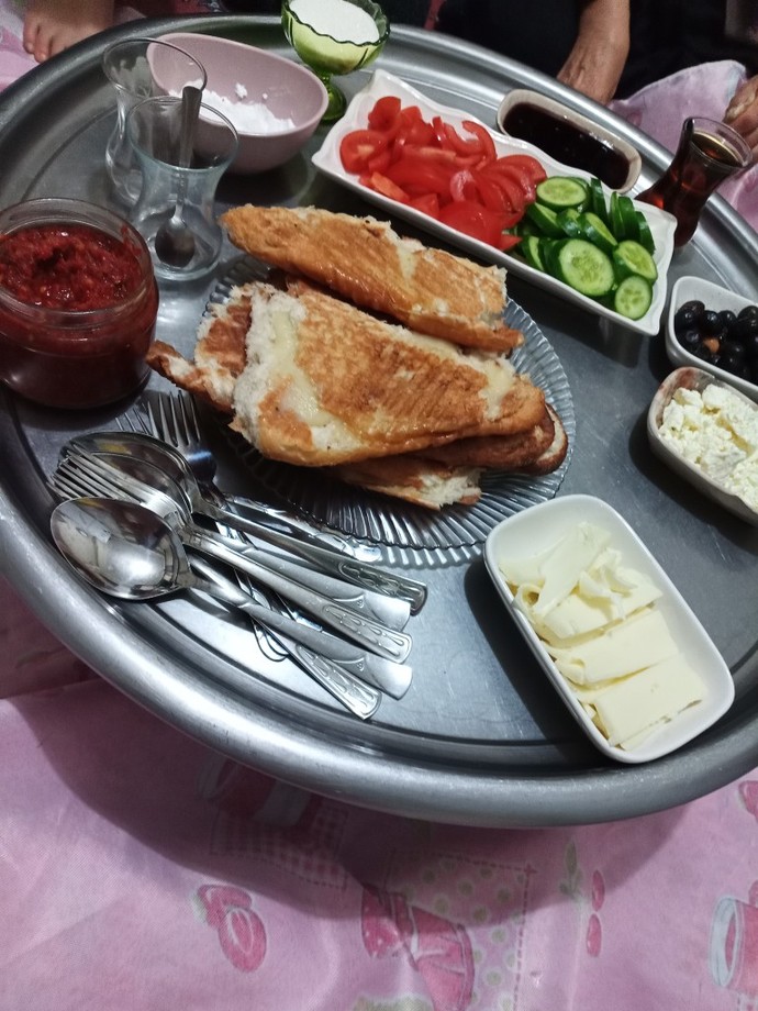 Sahur hazırladım nasıl olmuş?