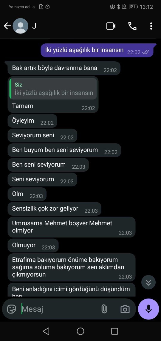 Küfür edip ayrıldıktan sonra bir ay içinde bana geri döndü. Niye böyle davranır?