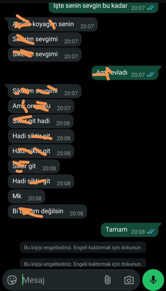 Küfür edip ayrıldıktan sonra bir ay içinde bana geri döndü. Niye böyle davranır?