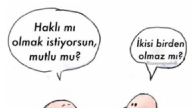 Tartışmalarda haklı çıkma gibi bir çabanız olur mu?