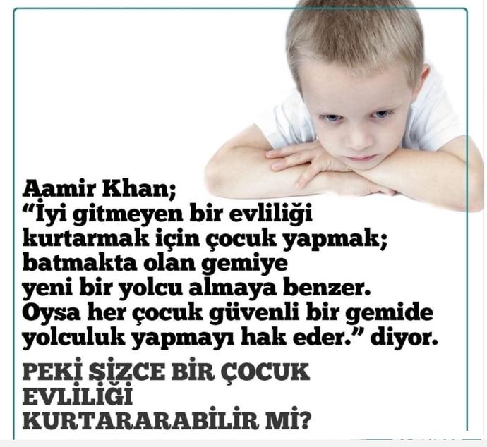 Sizce çocuk sahibi olmak, kötü giden bir evliliği kurtarır mı?