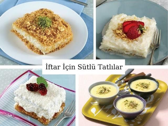 İftarda hangi tatlıyı tercih ediyorsunuz?