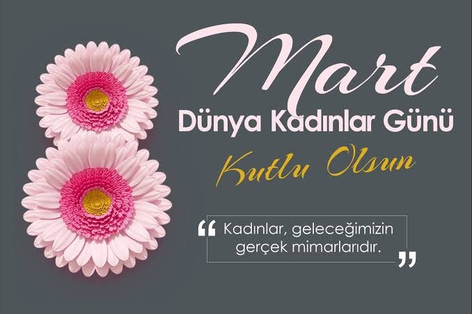 Dünya kadınlar günü kutlu olsun bugün ne yapacaksın?