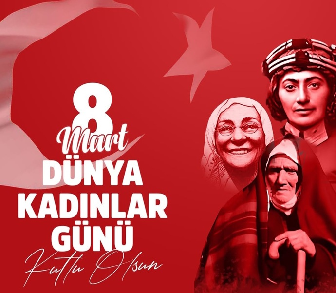 Kadınlar olmadan dünya cehennem olurdu değil mi iyi ki varız biz herşeyiz ❤️💐?
